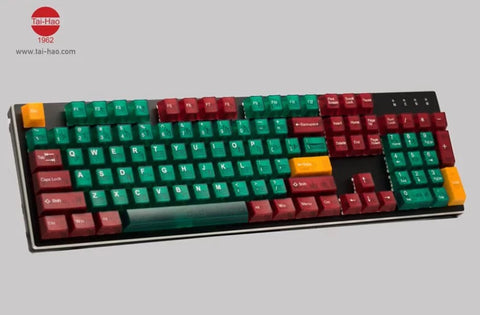 太豪 ABS Backlit Cubic Profile 113keys - Orz II (Green)