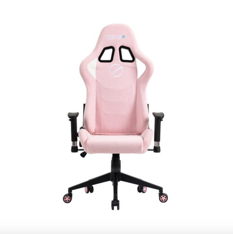 Zenox Mercury Mk-2 Gaming Chair (Fabric/Pink) | Zenox 水星Mk-2 電競椅 (布面/粉紅色)