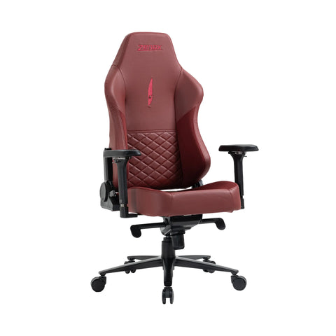 Zenox Spectre Mk-2 Gaming Chair (Leather/Maroon) | Zenox 幽靈Mk-2 電競椅 (皮面/栗色)