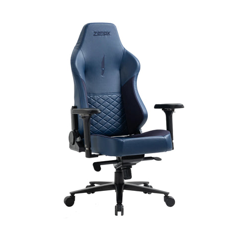 Zenox  Spectre Mk-2 Gaming Chair (Leather/Navy) | Zenox 幽靈Mk-2 電競椅 (皮面/海軍藍)