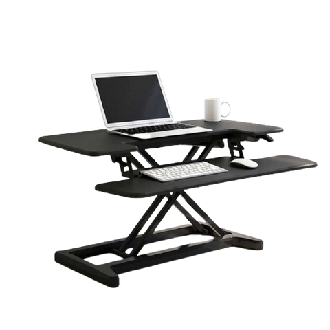 Desk Riser With Extendable Keyboard Tray