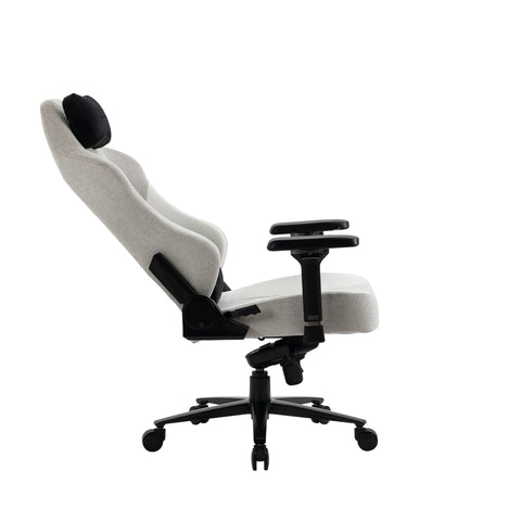 Zenox Saturn Mk-2 Gaming Chair (Fabric/Light Grey) | Zenox 土星Mk-2 電競椅 (布面/淺灰色)