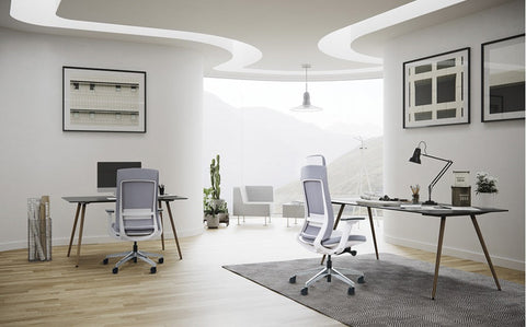 BOCK - Mesh Managerial Ergonomic Chair 人體工學辦公椅 (帶頭枕)