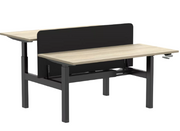 BENCH UP STANDING DESK - Oak_Black