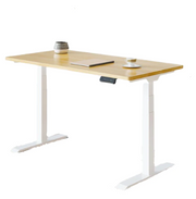 PRO V STANDING DESK-Oak_White (E7-01W)