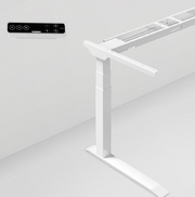 PRO V STANDING DESK-Black_White (E7-04W)