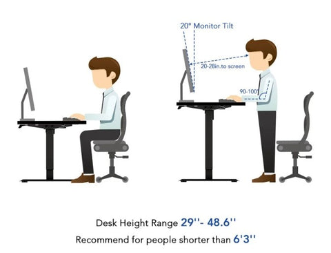 Manual Desks (Black)