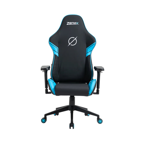 Zenox Saturn Mk-2 Gaming Chair (Leather/Sky Blue) | Zenox 土星Mk-2 電競椅 (皮面/天藍色)