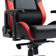 Zenox Jupiter Mk-2 Gaming Chair (Leather/Red) ｜ Zenox 木星Mk-2 電競椅 (皮面/紅色)