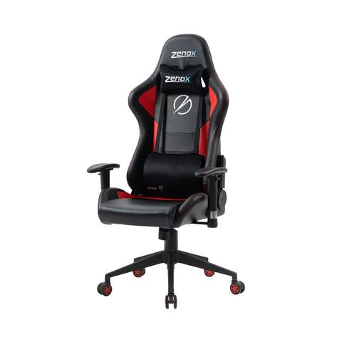 Zenox Mercury Mk-2 Gaming Chair (Leather/Red) | Zenox 水星Mk-2 電競椅 (皮面/紅色)