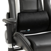 Zenox Mercury Mk-2 Gaming Chair (Leather/White) | Zenox 水星Mk-2 電競椅 (皮面/白色)