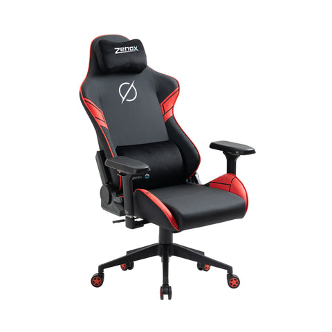 Zenox Saturn Mk-2 Gaming Chair (Leather/Red) | Zenox 土星Mk-2 電競椅 (皮面/紅色)