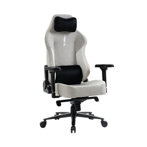 Zenox Spectre Mk-2 Gaming Chair (Fabric/Light Grey) | Zenox 幽靈Mk-2 電競椅 (布面/淺灰色)