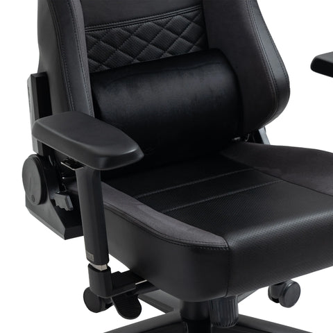 Zenox Spectre Mk-2 Gaming Chair (Leather/Charcoal) | Zenox 幽靈Mk-2 電競椅 (皮面/碳黑)