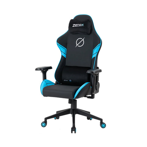 Zenox Saturn Mk-2 Gaming Chair (Leather/Sky Blue) | Zenox 土星Mk-2 電競椅 (皮面/天藍色)