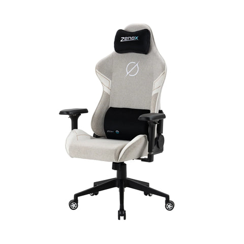 Zenox Saturn Mk-2 Gaming Chair (Fabric/Light Grey) | Zenox 土星Mk-2 電競椅 (布面/淺灰色)