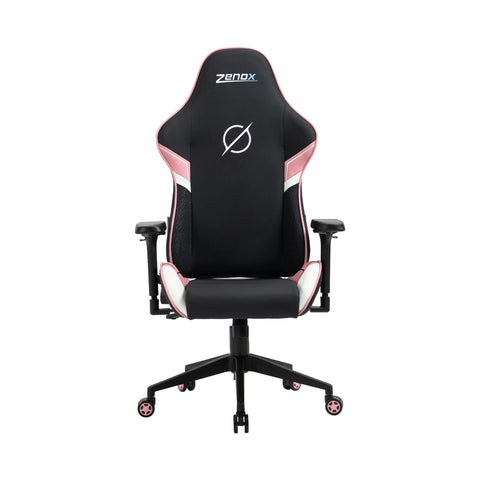 Zenox Saturn Mk-2 Gaming Chair (Leather/Pink) | Zenox 土星Mk-2電競椅 (皮面/粉紅色)