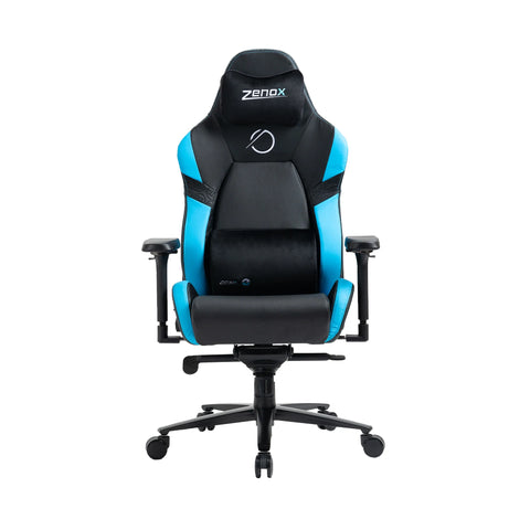 Zenox Jupiter Mk-2 Gaming Chair (Leather/Sky Blue) | Zenox 木星Mk-2 電競椅 (皮面/天藍色)