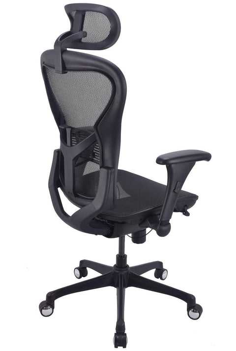 CAPTAIN - Ergonomic Office High Chair 全功能人體工學辦公椅 (黑色)