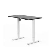 UP STANDING DESK-BLACK_WHITE (E1-04W)