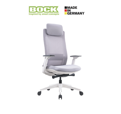 BOCK - Mesh Managerial Ergonomic Chair 人體工學辦公椅 (帶頭枕)