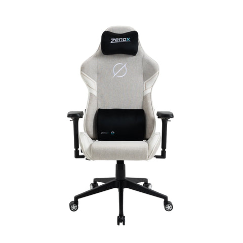 Zenox Saturn Mk-2 Gaming Chair (Fabric/Light Grey) | Zenox 土星Mk-2 電競椅 (布面/淺灰色)