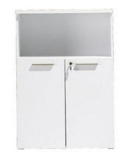 SC1 白色鋼櫃 White open steel cabinet