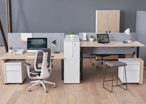 UE-001 4-person standing desk