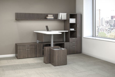 UW-005 L-shaped office desk