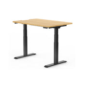 PRO V STANDING DESK-Oak_Black (E7-01B)