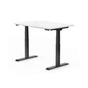 PRO V STANDING DESK-White_Black (E7-03B)