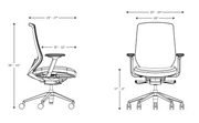 Lily-W - Ergonomic Chair 人體工學辦公椅