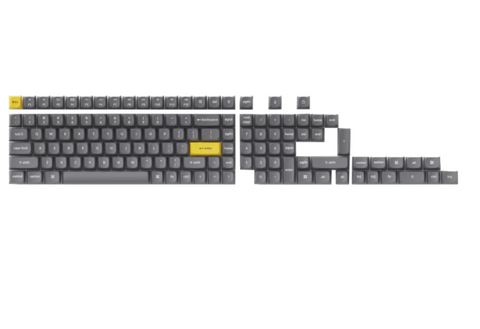 Keychron Double Shot OSA PBT Keycap Full Keycap Set - Dark Grey ｜ Keychron Double Shot OSA PBT全鍵帽套裝 - 深灰色