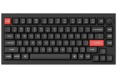 Keychron Double Shot PBT OSA Full Set Keycap Set - Dark Black ｜ Keychron Double Shot OSA PBT全鍵帽套裝 - 深黑色